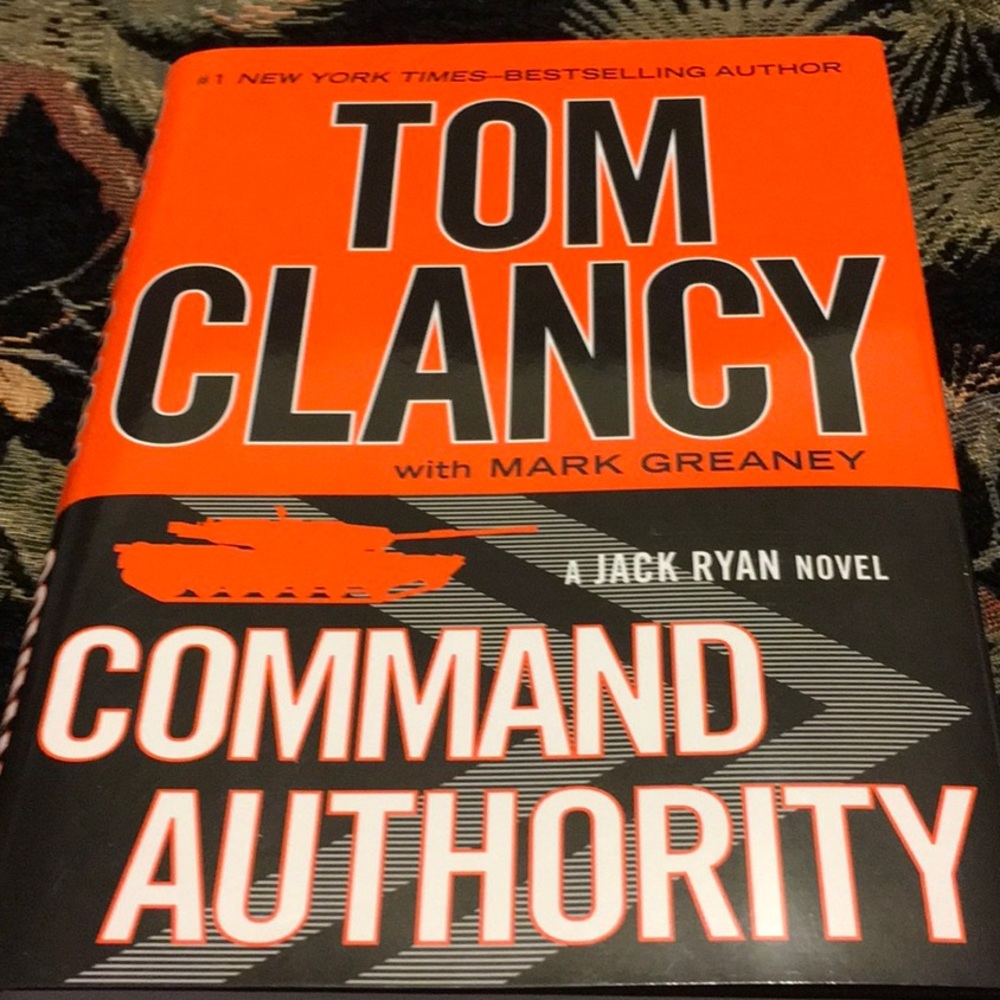 Tom Clancy/Jack Ryan Mystery,hardcover, NWT, COMMAND AUTHORITY